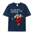 Unisex Christmas Theme Cotton T-Shirt